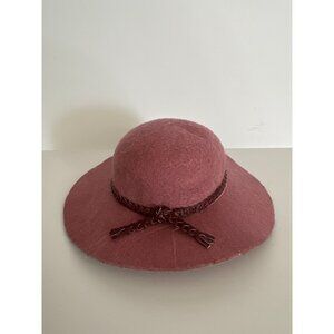 American Girl Tenneys Doll Wide Brim Felt Hat With Braided Band